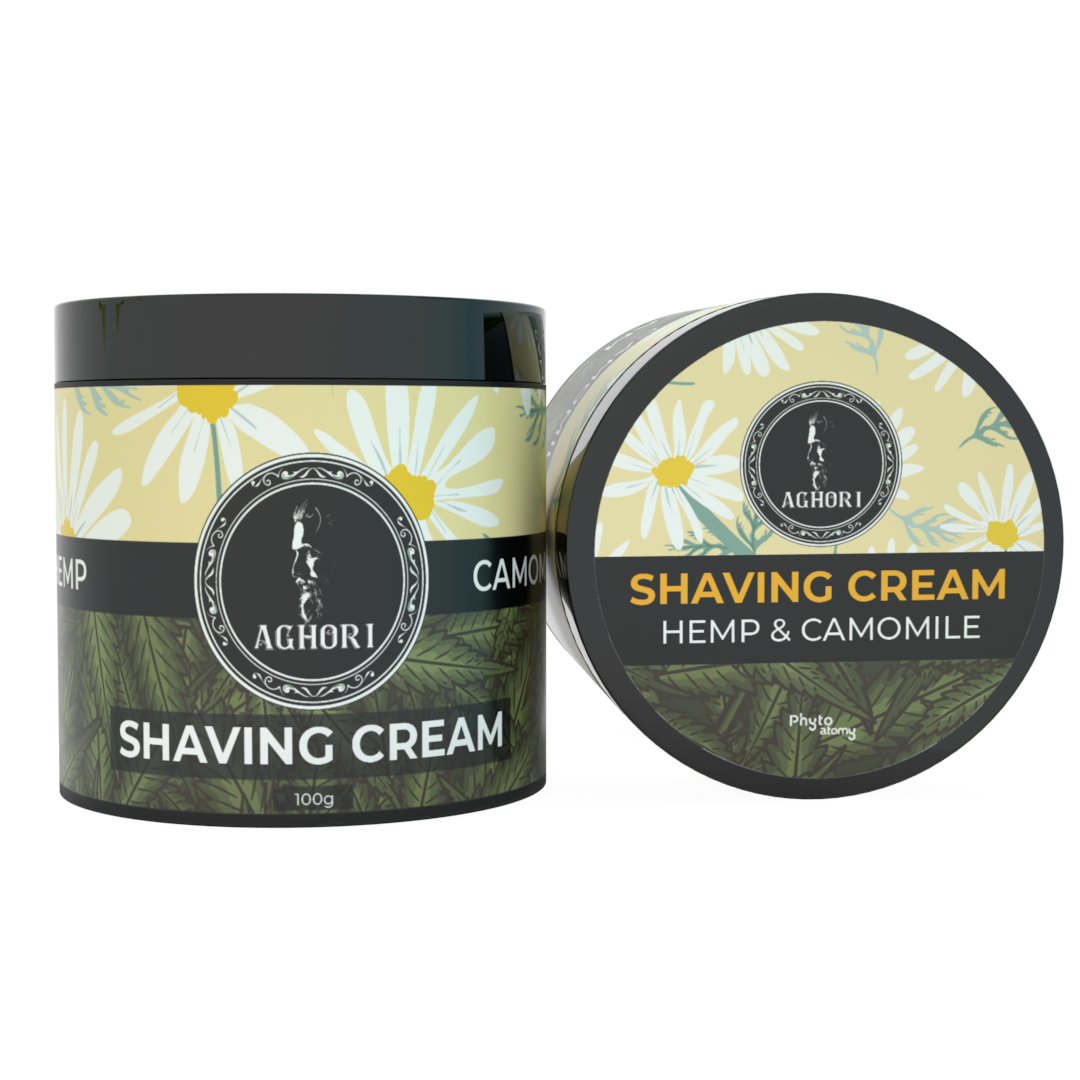 RBV B2B Hemp and Camomile Shaving Cream  (100 g)- 24 Pcs.